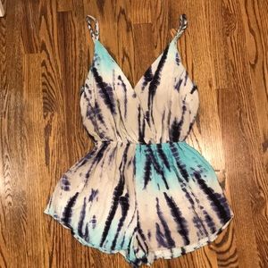 Tie-dye romper